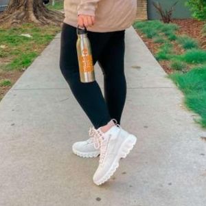 NEW Timberland Women's Waterproof Boots Blush Pink & White